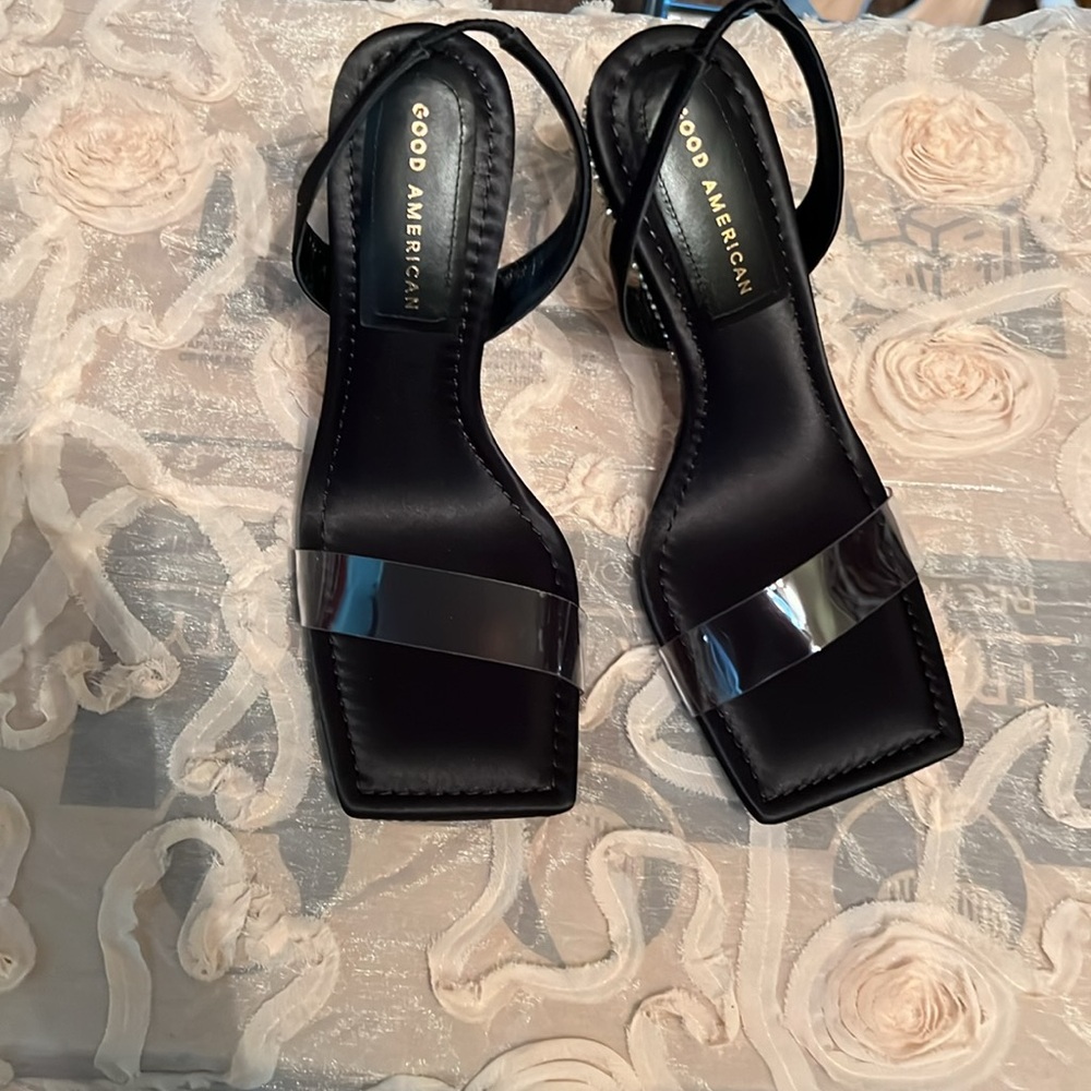 Size 9.5 black heels